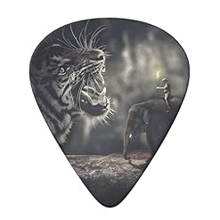 ASDTEHCY Lot de 6 médiators en celluloïd, tigre, éléphant, pour guitares acoustiques, électriques, basses ou ukulélé - Les Beatles, Paul McCartney, John Lennon, RIngo Starr, George Harrison ASDTEHCY Lot de 6 médiators en celluloïd, tigre, éléphant, pour guitares acoustiques, électriques, basses ou ukulélé – Image 3