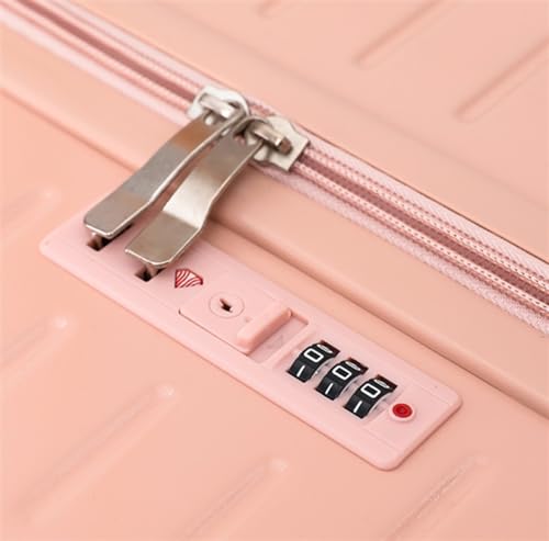 Carry On Luggages Suitcase Women's Large-Capacity Password Suitcase Universal Wheel Men's ABS Water Proof Suitcase Luggage Suitcases(A,20inch)4