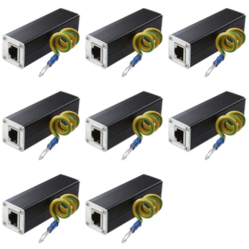 Parafoudre RJ45 8 ports 100MHz pour protection réseau Ethernet contre surtensions