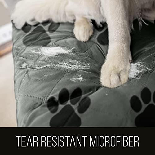 image for Sofa Shield Couch Slip Cover with Patented Strap, Cushion Protector, R