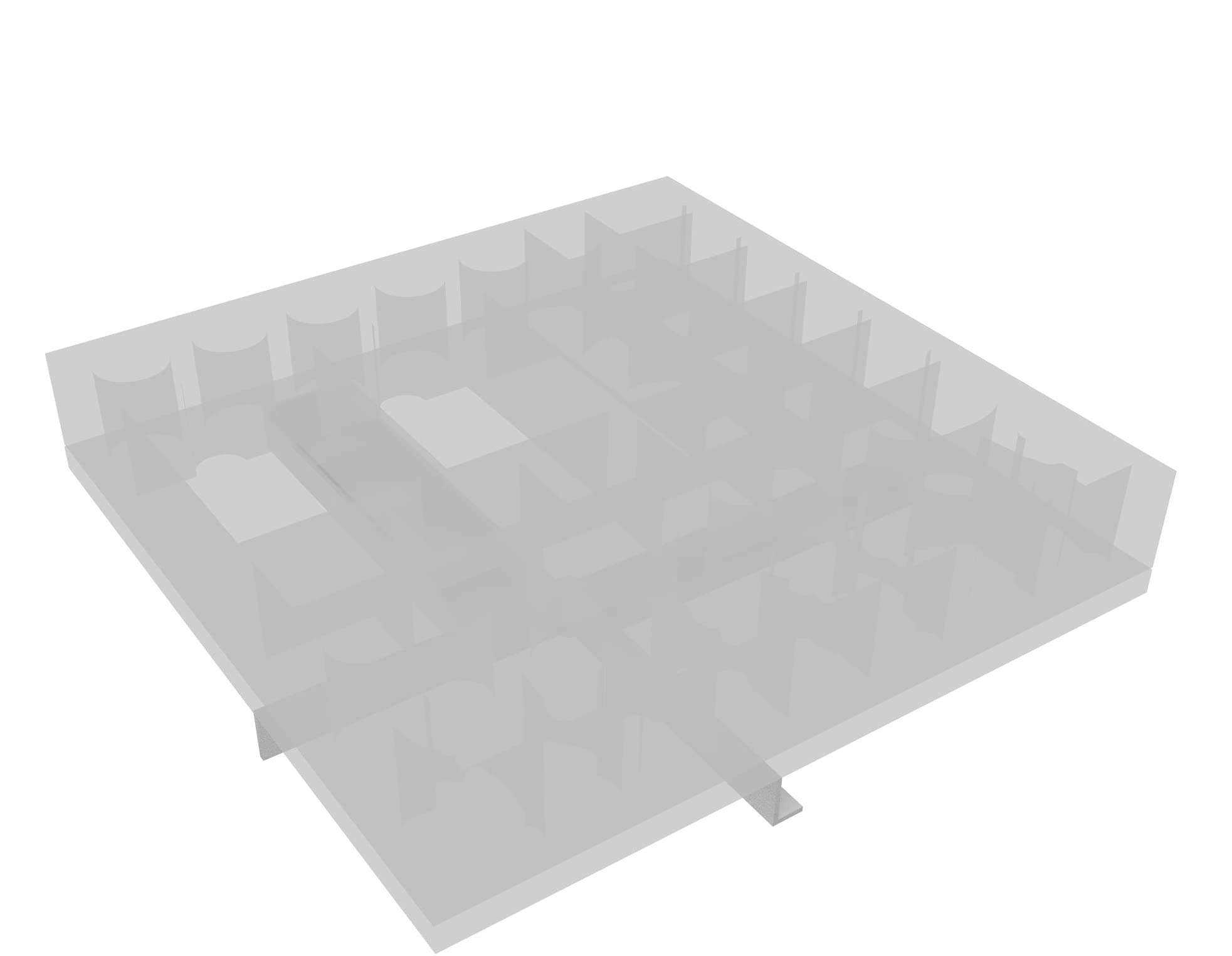 Feldherr Organizer-Inserts für Descent: Legenden der Finsternis - Gru
