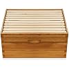 Honey Keeper 100% Beeswax Beehive 10 Frame Kit Super Box and 10 Deep Frames with Foundations for Langstroth Beekeeping