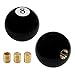 Brand New #8 Billiard Ball Round Car Manual Gear Shift Knob Universal Shifter Lever Cover - View #6
