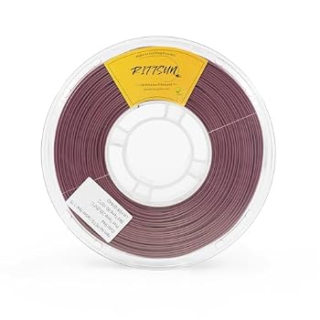 RITTSUN PETG-CF Filament 1.75mm, 15% Carbon Fiber, Red, 2KG