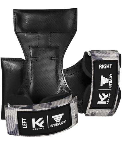 STEADY クロスグリップ パワーグリップ 【久野圭一コラボ/握れる&押せる】 筋トレ 筋トレグッズ Ultimate Gear ST-H01 ブラック カモフラグレー ラベンダー (カモフラグレー/Mサイズ)