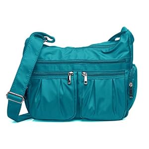 VOLGANIK ROCK Crossbody Purses for Women Shoulder Handbags Lightweight Waterproof Nylon Travel Bag Ladies Pocketbooks