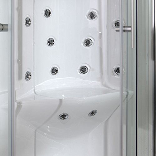 Kiamami Valentina- Duschkabine 70×90 cm mit Hydromassage, linke Version | Iride-2