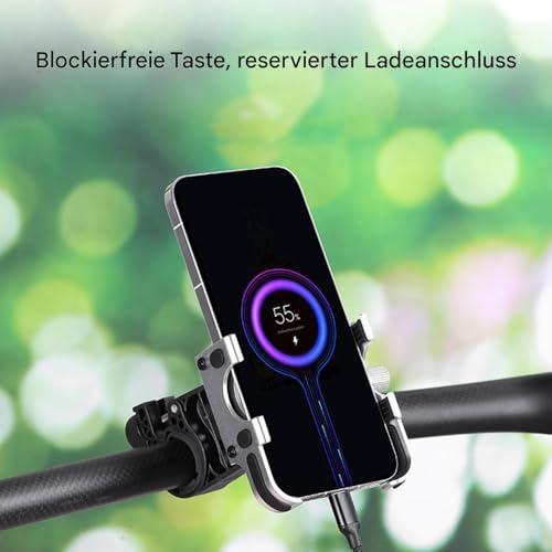 Support téléphone guidon de vélo accessoire smartphone sécurisé