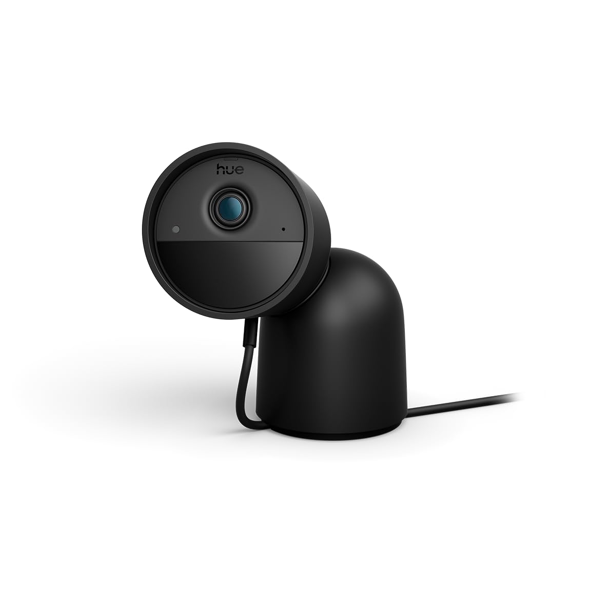 Philips Hue Secure Desktop Security Camera with Stand, Black