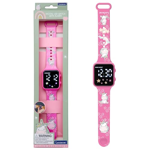 Reloj digital unicornio Lexibook ideal para regalo de comunión infantil
