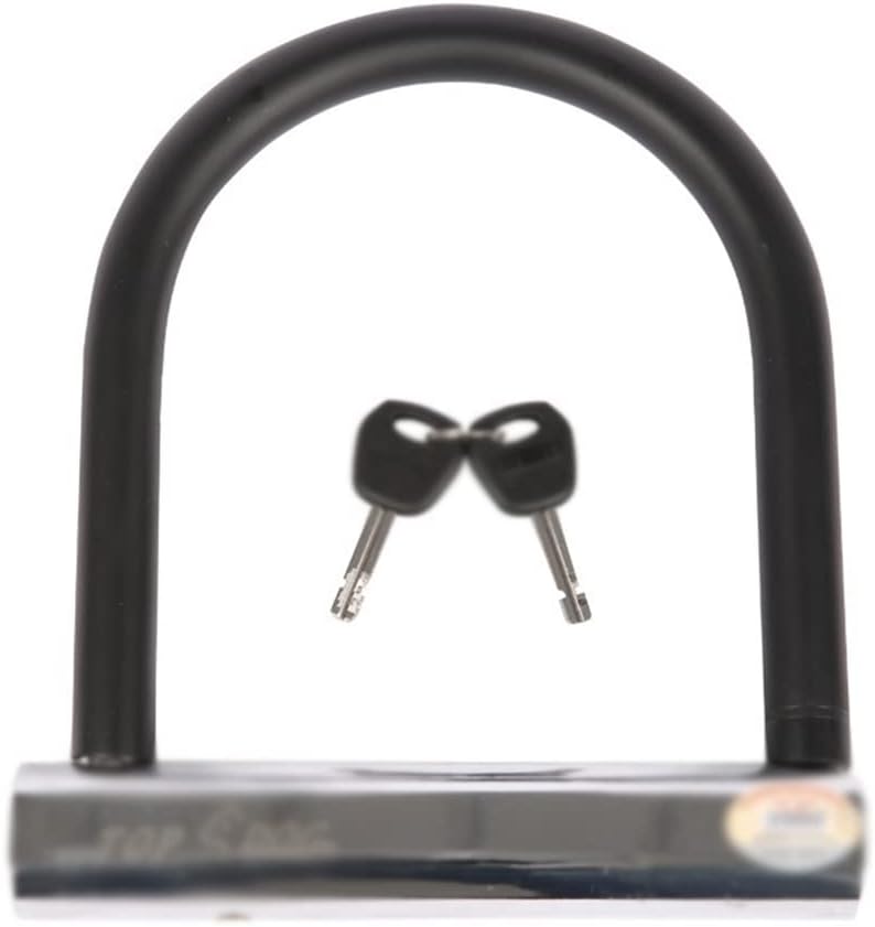 Heavy Locks Bike U Lock, Bicycle Bike U-Shaped Lock Steel Lock Pure Copper Core Locks for Road Bikes, Motorcycle, Shop Doors U-Locks for Bicycles