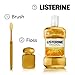 Listerine Original Antiseptic Oral Care Mouthwash to Kill 99.9% of Germs That Cause Bad Breath, Plaque and Gingivitis, ADA-Accepted Mouthwash, Original Flavored Oral Rinse, 1.5 L, 6 Pack