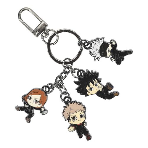 Bioworld Jujutsu Kaisen Favorite Characters Multi Charm Keychain