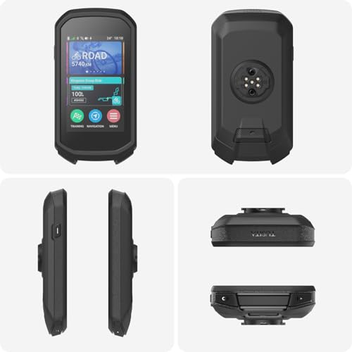 TUSITA Silicone Case Compatible with Garmin Edge 1050 Cycling Computer - GPS System Accessories, Black - Image 3