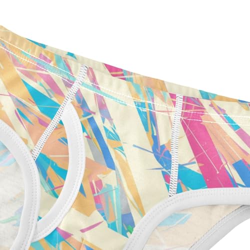 KLL Colorful Pattern Boys Toddler Cotton Nighttime Underwear Breathable Undies4