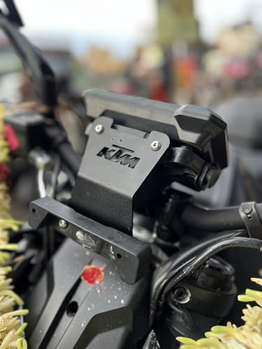 Image of L3 Modz Front Number Plate Relocator Clamp for KTM Duke Gen 3 (390 /250)