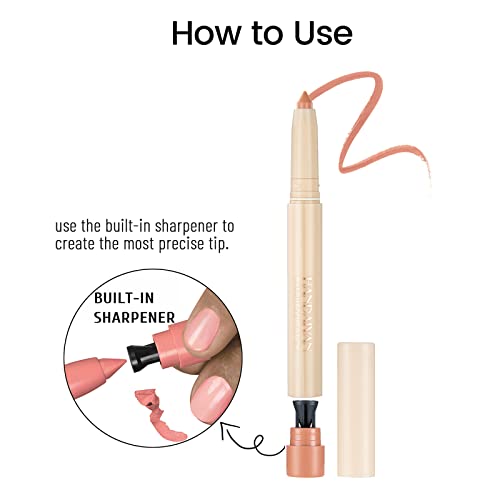 Quxunzzz Eyeshadow Stick Matte Nude Eye Makeup Smoky Eyes Makeup Long Lasting Quick-Drying Sparkling Eye Shadow Makeup And Liners Makeup,Smooth Brilliant #02 #TOP3