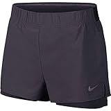 Nike Damen W NKCT Flex Short Sport, Gridiron, XL