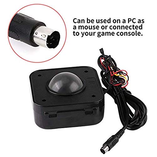 マウス・トラックボール Light Amazon | SWONVI アーケードトラックボールマウス 4.5cm ライト付き