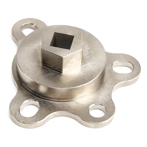 Topteng Crankshaft Turning Tool Engine Rotation Adapter for Chevy for Ford V8 Engines – Use with 1/2