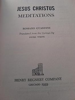 Unknown Binding JESUS CHRISTUS MEDITATIONS Book