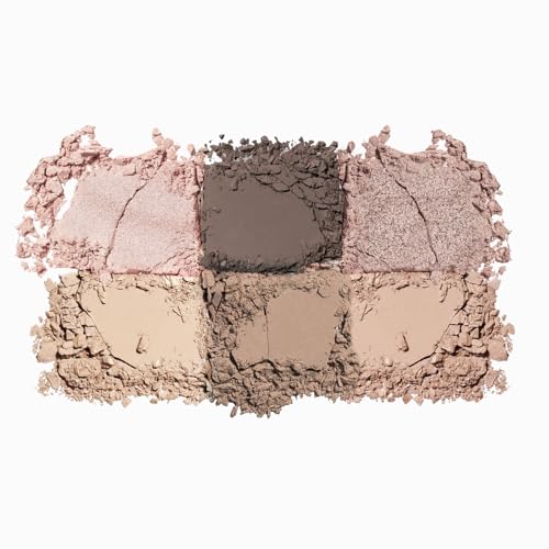 Boobeen 6 Colors Nude Eyeshadow Palette, Matte Shimmer Eyeshadow Makeup Palette for Neutral Smokey Bronze Eye Makeup - Image 3