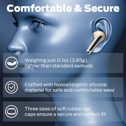 Monster N-Lite 203 AirLinks Wireless Earbuds w/ Bluetooth 5.3, 30H Playtime & IPX6 (Gold) - image 3