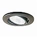 Nora Lighting NM-129B Mini Halogen Recessed Surface Eyeball, Black Finish