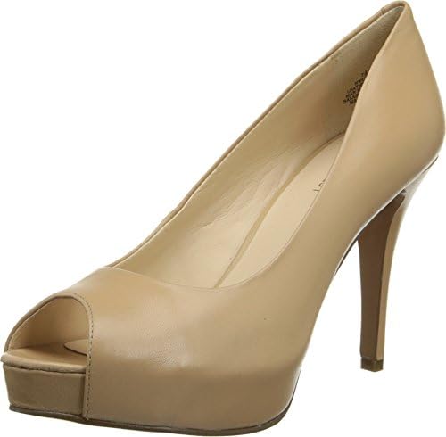 Nine West Women's Camya20,Light Natural Leather,US 9.5 M