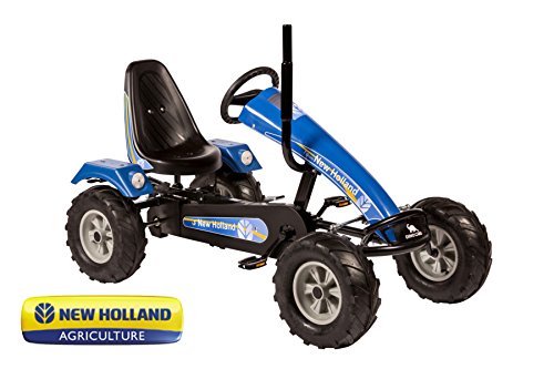 Preisvergleich Produktbild Go Kart Dino Cars Track BF3 New Holland blau Nr. 57910