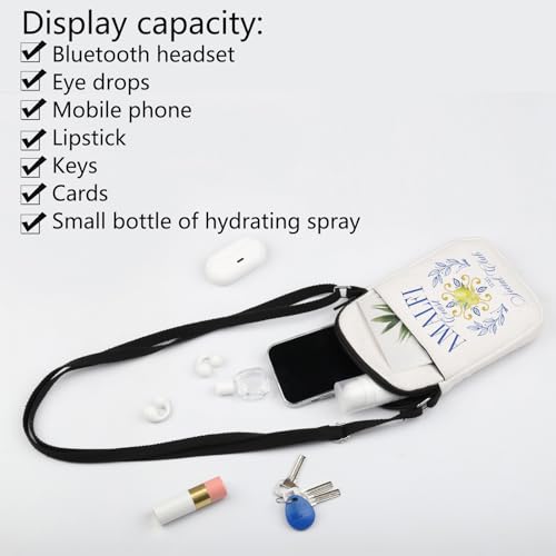 Amalfi Coast iItaly Trip Crossbody Bag Italy Vacation Trip Gift Amalfi Coast Social Club Shoulder Bag Lemon Lover Gift 5