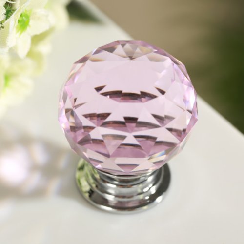 Revesun 6 piezas/juego de diámetro 30 mm rosa tiradores de armario pomo para armario asas pomos de armario Home Hardware