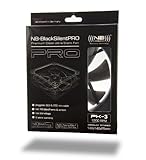 140x140x25mm (((noiseblocker))) BlackSilentPro PK-3 - 140x140x25mm - 3Pin - 1700U/min - 33dbA - 153m3/h