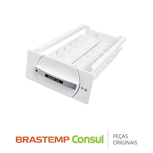 Forma de Gelo Smart Ice W10420716 Geladeira Brastemp BRE50N, BRE51N, BRK50N, BRM50N, BRW50N