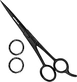 haircut kit target Versátil: es la herramienta perfecta para ser utilizada en el salón de belleza por barberos y peluqueros y para el trabajo personal, ya que está hecha para uso multiusos. La longitud ideal de 6.5 pulgadas es segura para ser utilizada en niños, hombres y mujeres junto con ancianos, ya que sus cuchillas con bordes de afeitar pueden recortar y cortar todo tipo de cabello (fino, grueso, rizado, enrollado, gaseoso).