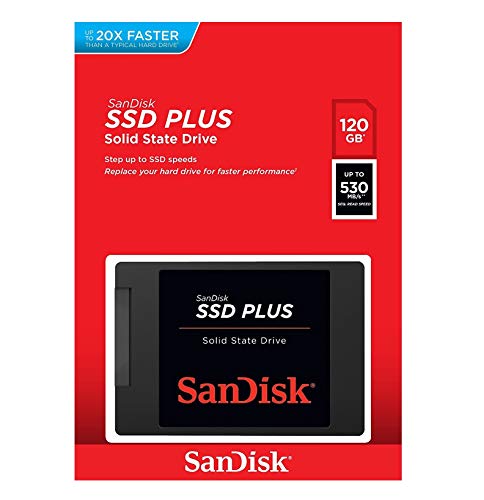 SanDisk SSD PLUS 120GB Internal SSD - SATA III 6...