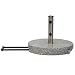 Produktbild Siena Garden 431522 Granitschirmständer Trolley, 40 kg rund mit Trollisystem, Durchmesser 50 x Höhe 8 cm