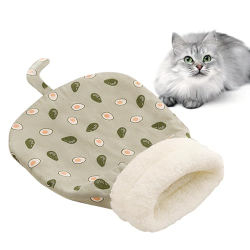 Saco de Dormir para Gatos,Saco de Dormir para Gatos | Cama para Gatos y a,Cama Lavable para Gatos para Cachorros y Gatitos de Interior, casa para Mascotas, Cama cálida para Dormir para Gatos
