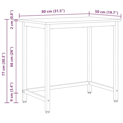Table blanche réglable hauteur bureau ergonomique gain de place - 3