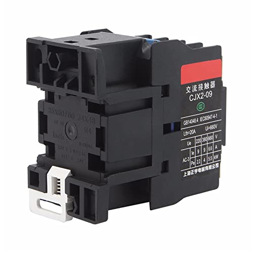 Contacteur CJX2-0910 triphasé 380v 9a ac3 relais de commande 50hz - 5