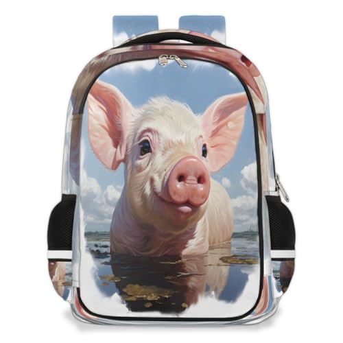 【Anyone more】Piggy Pocket Daily Backpack DHgate.com:Cute Pig Backpack for Girls & Teens - Cartoon