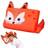 Wxeadu Schlummerkids Kissen, 45x27cm Calmly Kinderkissen, Atmungsaktiv und Hautfreundlich Gedächtnis Schaum Kinder Kopfkissen, Ergonomisches Seitenschläferkissen Kinder für Weiche Träume