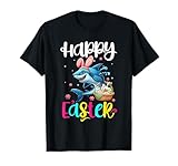 Photo Gallery cestino di uova di cioccolato happy easter bunny shark hunting maglietta Photo Gallery cestino di uova di cioccolato happy easter bunny shark hunting maglietta