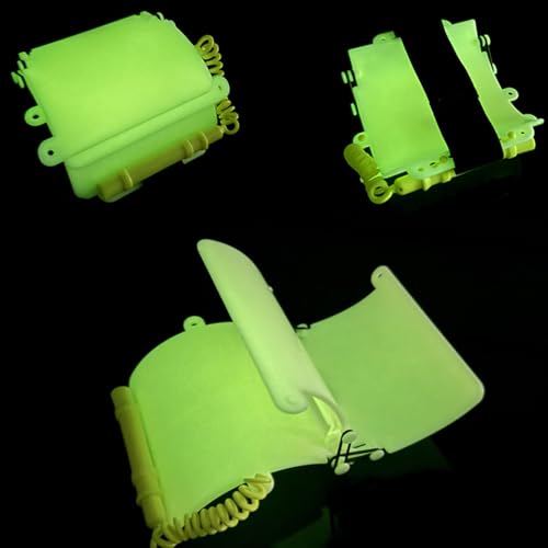 Pizarra de buceo impermeable de 3 páginas con almohadilla luminosa 2