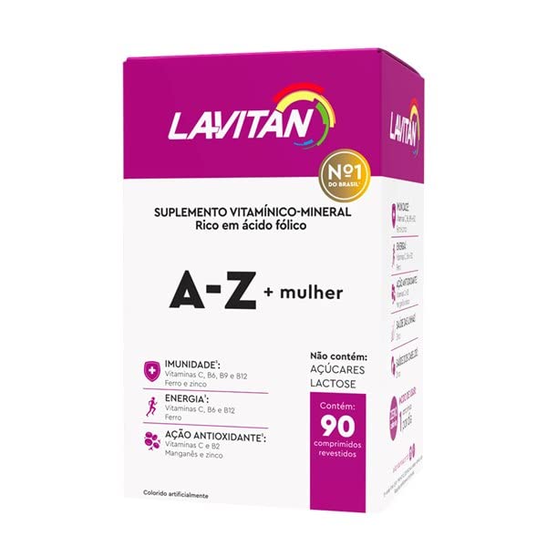 Lavitan A-Z Mulher 90 comprimidos Cimed