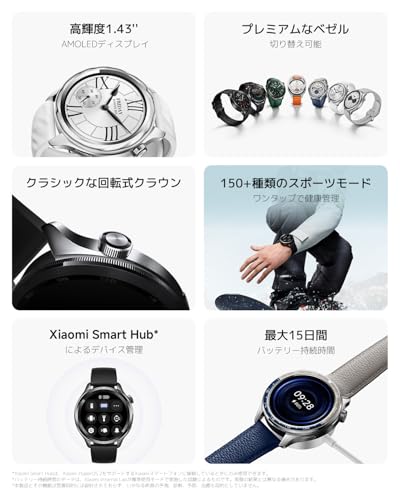 シャオミ(Xiaomi) Xiaomi Watch S4 の商品画像 1