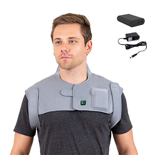 [Portable Battery] Venture Heat Infrared Heating Pad for Neck and Shoulder Pain