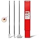 SCHWABENBACH ® SDS Max Meißel 600mm Set - 3tlg. 25mm + 50mm + Spitzmeißel - EXTREM ROBUST- Meissel kompatibel mit Bosch Hilti Bohrhammer - Premium Spatmeissel Set (kein SDS PLUS)