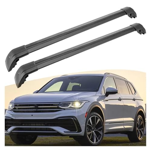 Barres de toit transversales VW Tiguan pour optimiser le coffre - 4