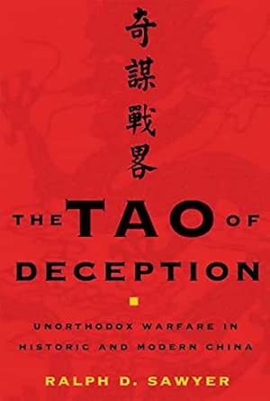 The Tao of Deception: Unorthodox Warfare in Historic and Modern China First Edition First Printing Edition book cover